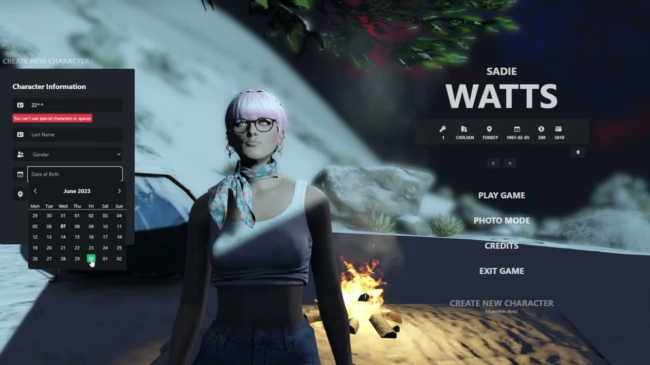 um Multicharacter FiveM Script — esx 5