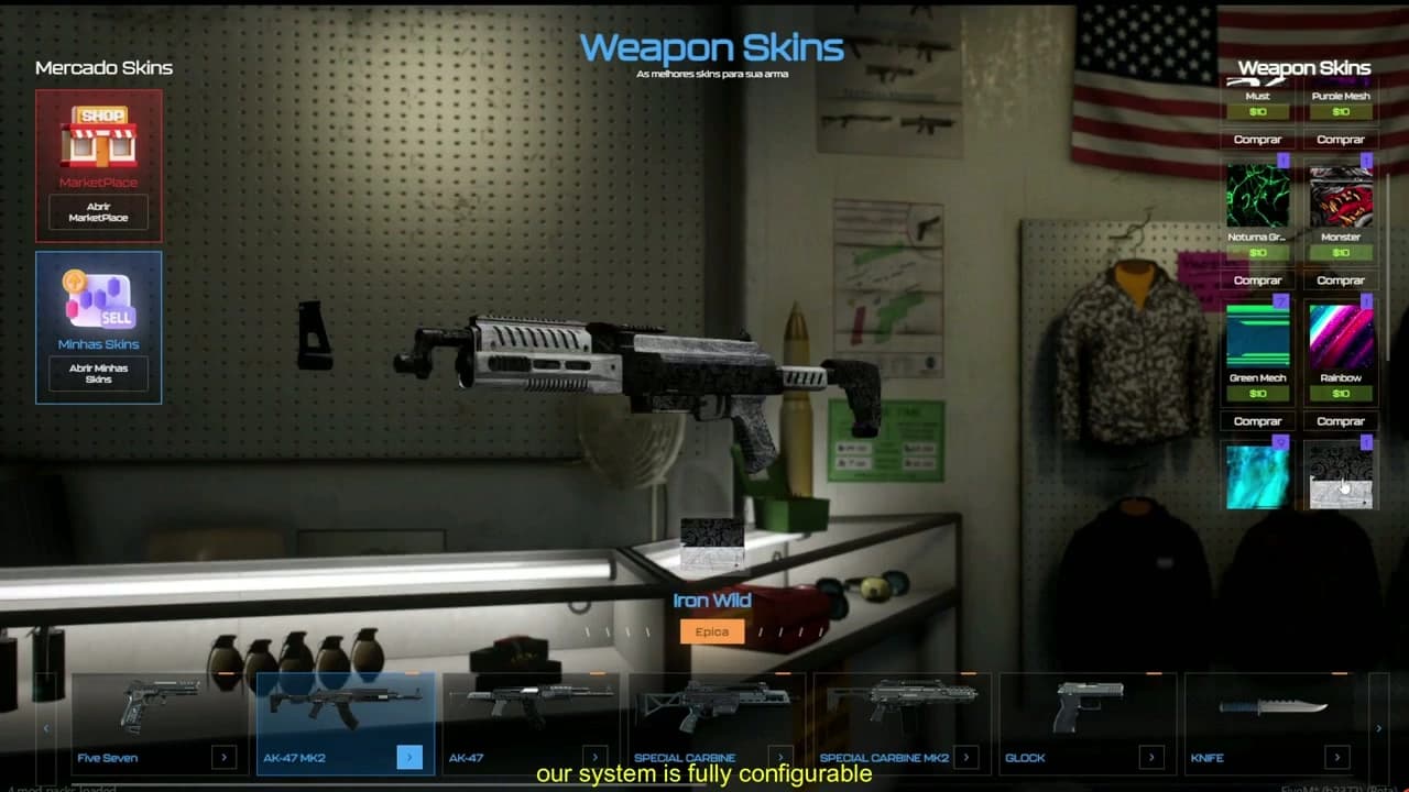 Energy Skins Weapons V2 - ESX - QBCORE FiveM Script — esx 2