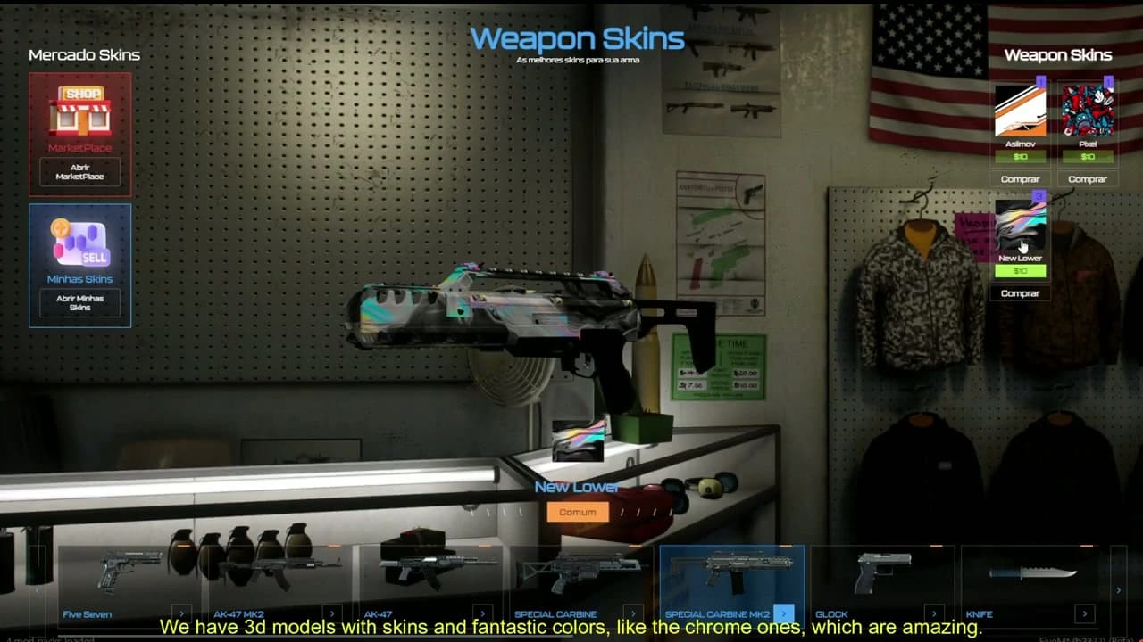 Energy Skins Weapons V2 - ESX - QBCORE FiveM Script — esx 3