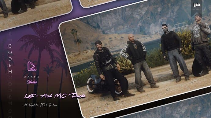CodeM Studio Lost And AOD MC Pack esx FiveM Script