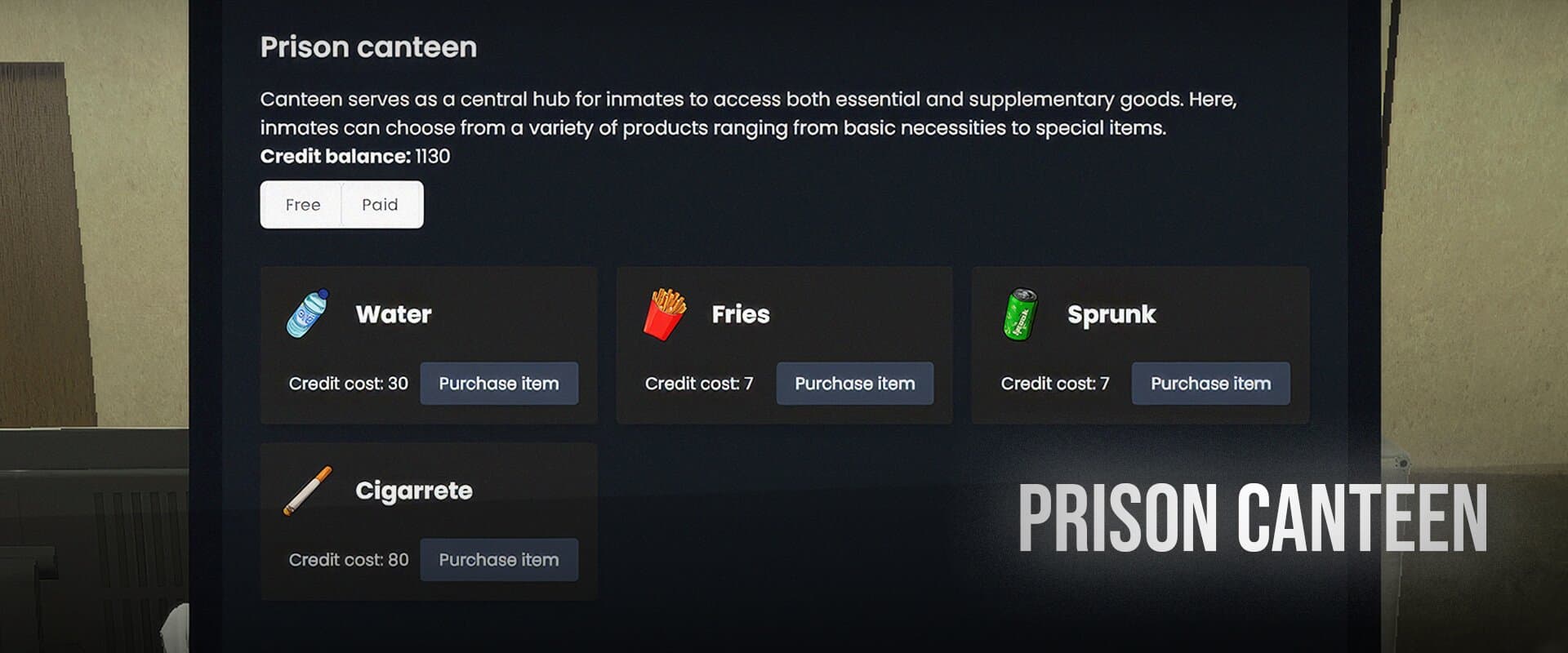 Prison all-in-one system FiveM Script — esx 2