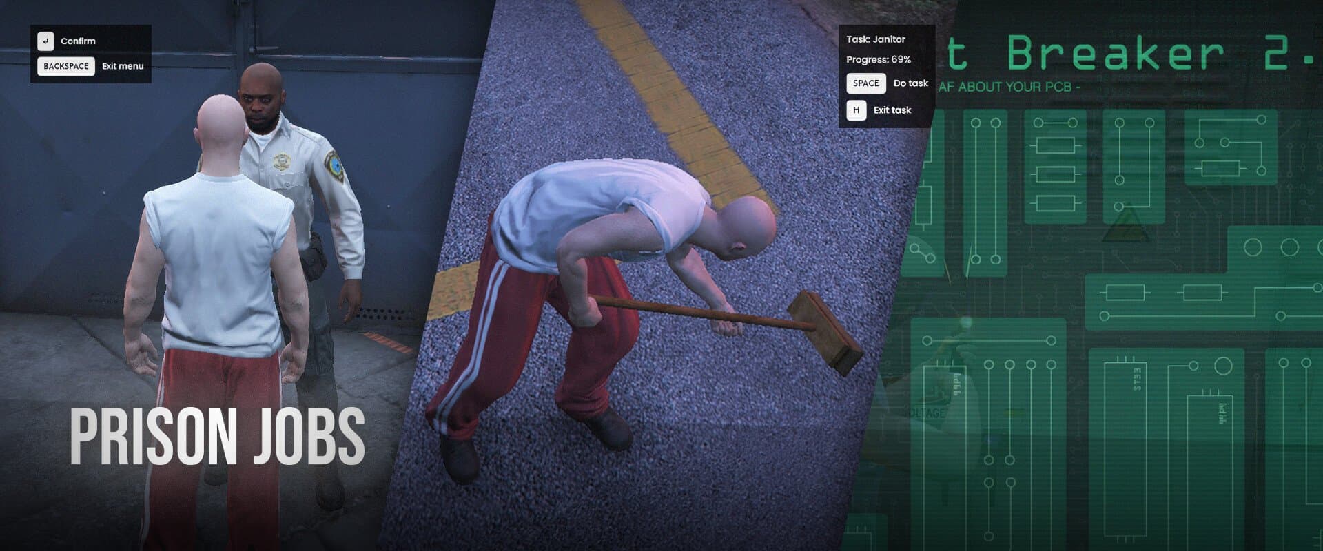 Prison all-in-one system FiveM Script — esx 8