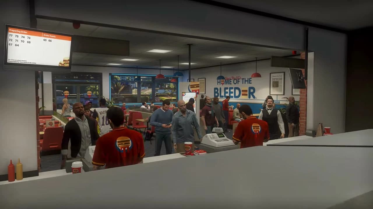 Burger Shot MLO FiveM Script — esx 4