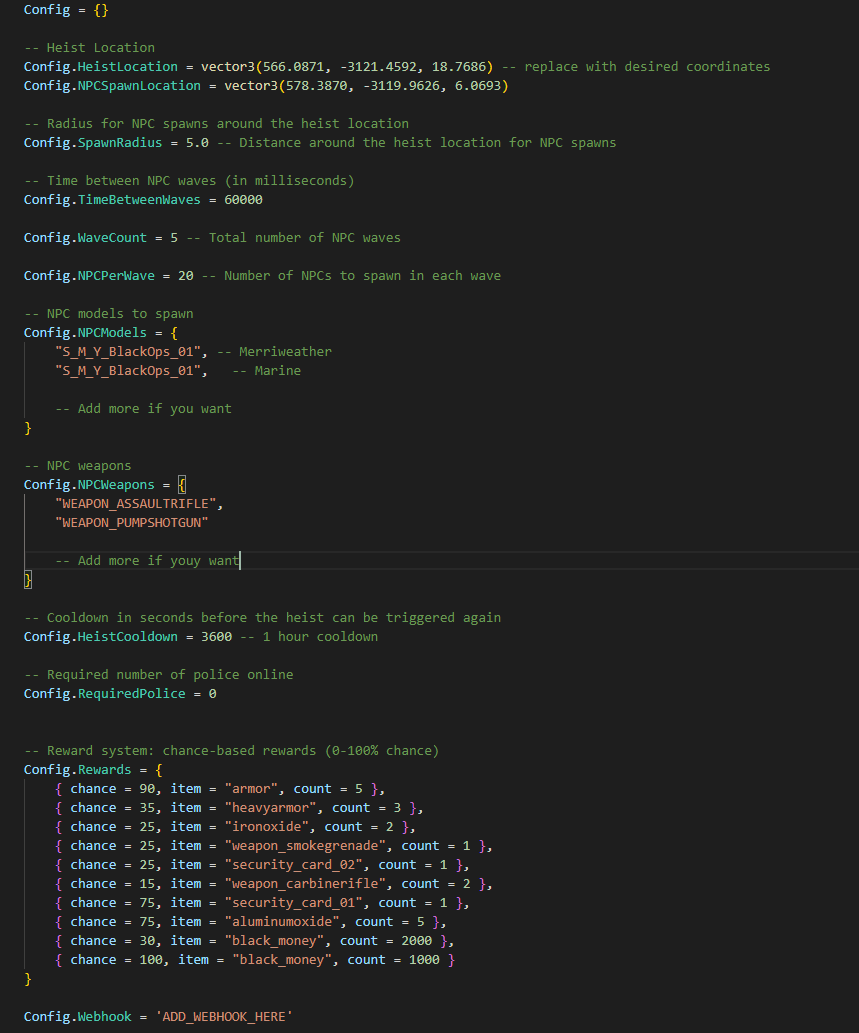 [ESX/QBCore]Merryweather Heist 8