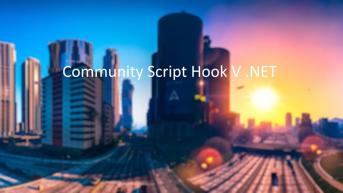 Community Script Hook V .NET screenshot 1