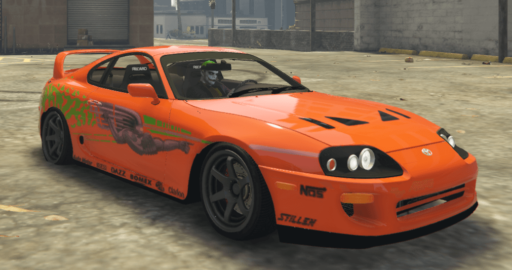 Toyota Supra Paul Walker (Fast and Furious) Paintjob screenshot 1