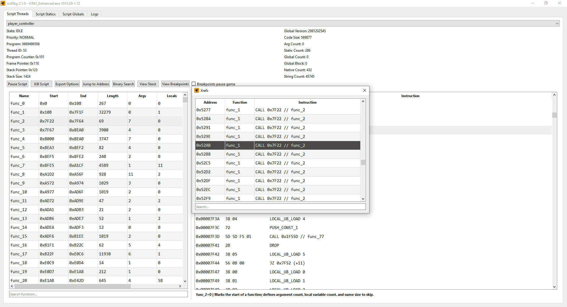 scrDbg: Script Debugger 2