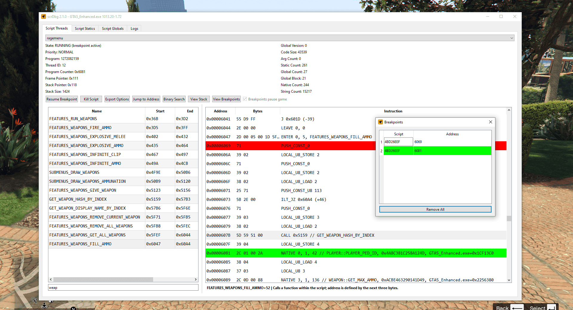 scrDbg: Script Debugger 6