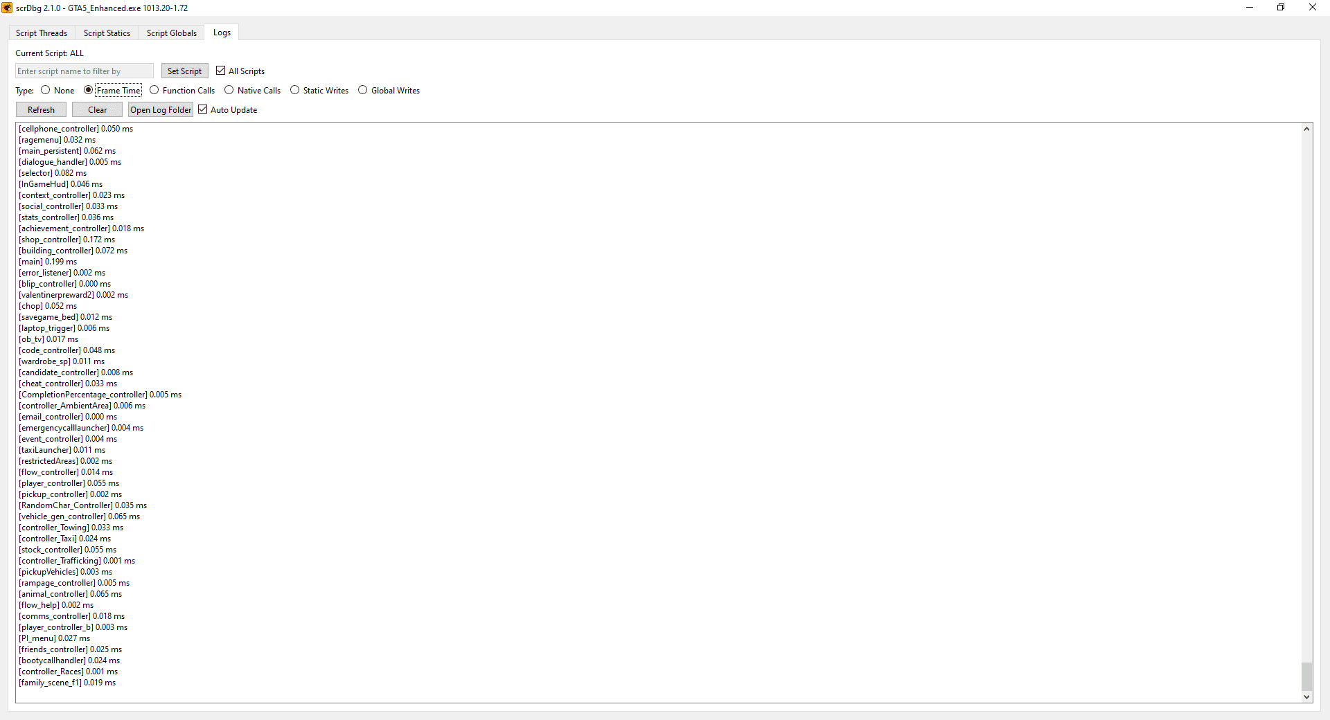 scrDbg: Script Debugger 9