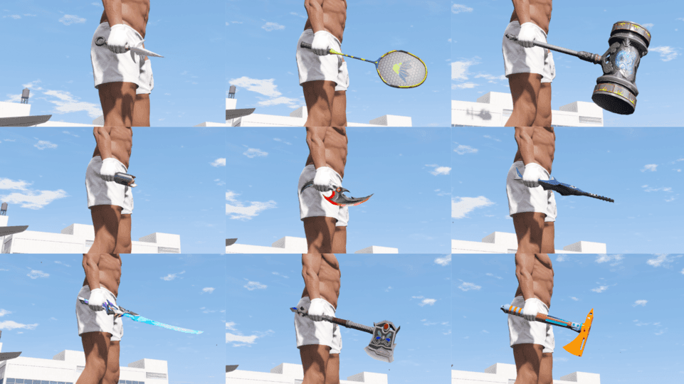 Weapon Melee Mod Pack (OIV)