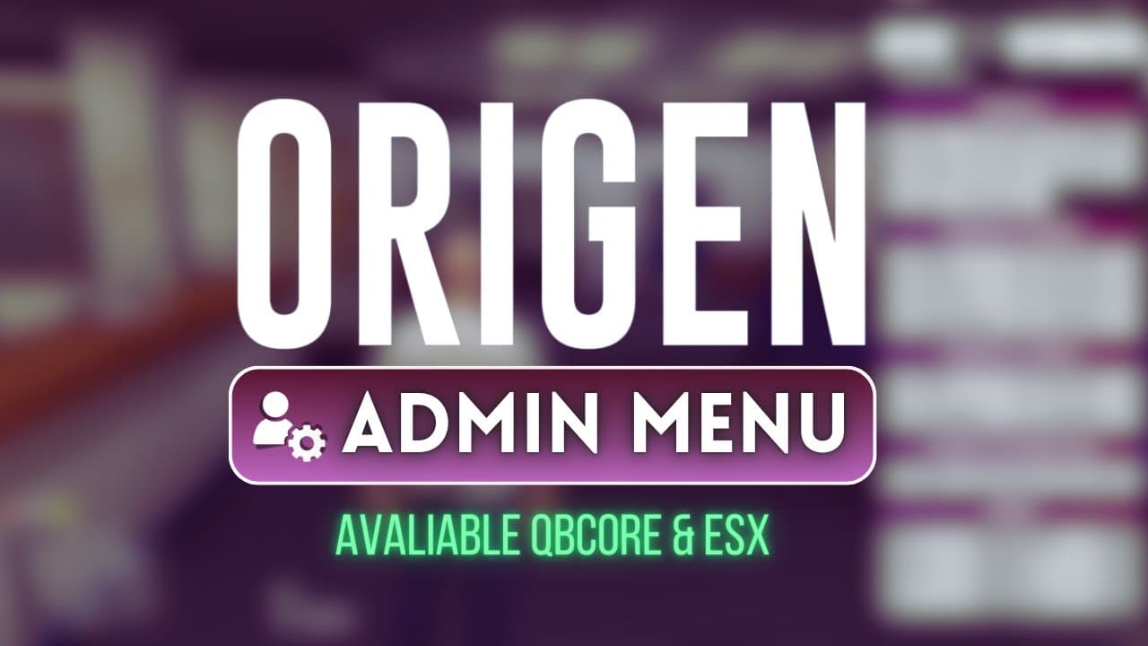 Origen Police System FiveM Script
