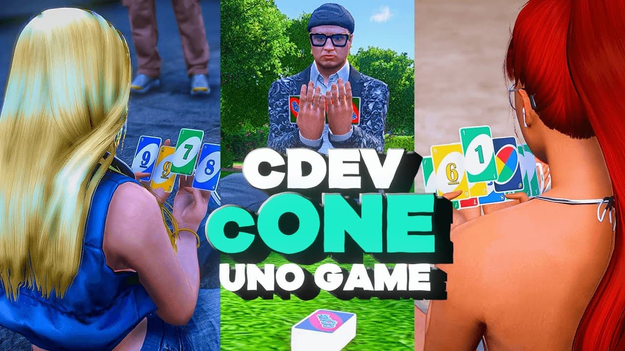 cOne - Multiplayer Uno Card Game Standalone FiveM Script