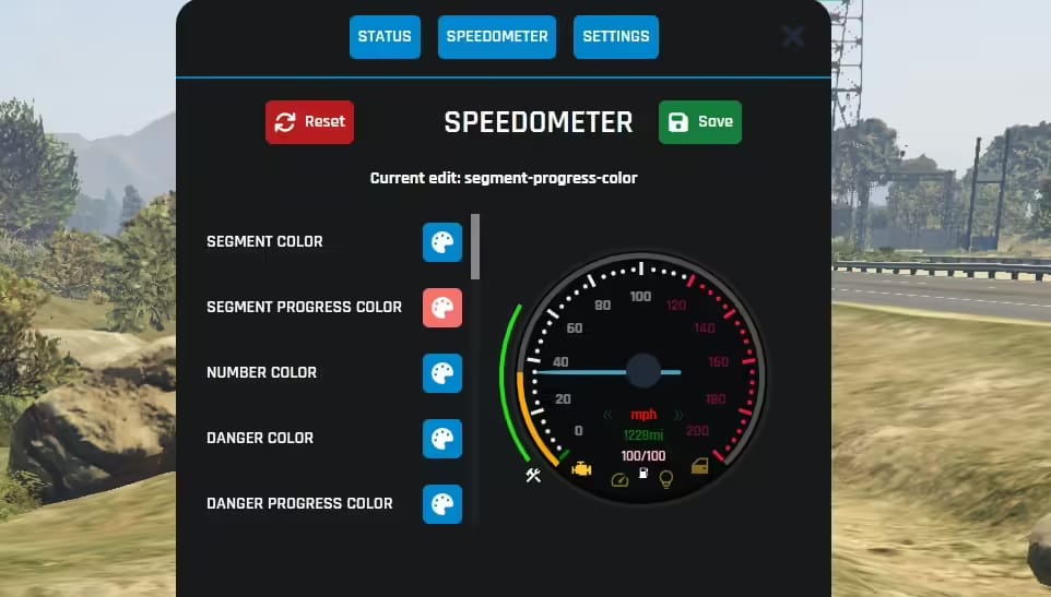 Speedometer HUD – Free FiveM HUD — Free FiveM Download