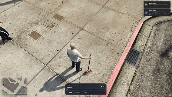 F4 Studio Community Service | Realistic Cleaning System — Free FiveM Download