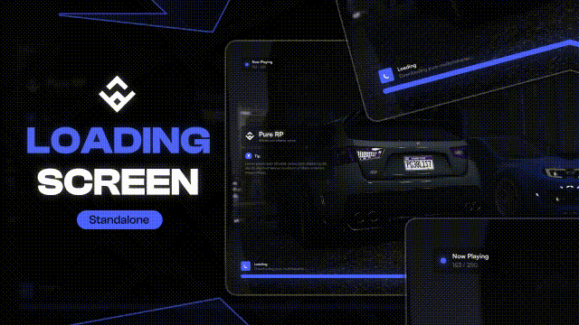 Loading Screen | PureScripts [STANDALONE] [QBCore] [ESX] — Free FiveM Download
