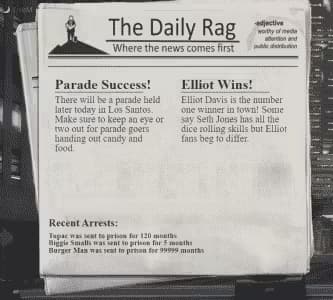 Newspaper (News/Journalism) esx FiveM Script