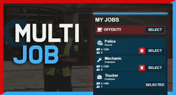 Core Multiple Jobs esx FiveM Script