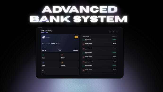 DUI ATM Advanced Banking System | Loan Center — Free FiveM Download