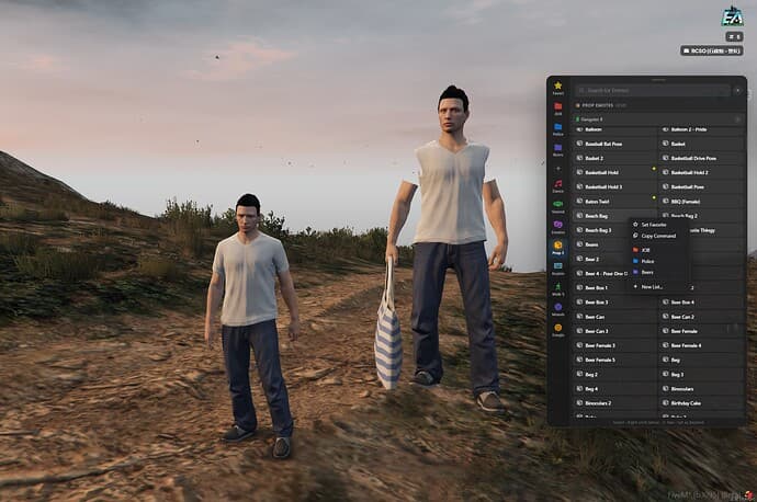 NUI rp-emotes-reborn screenshot 1