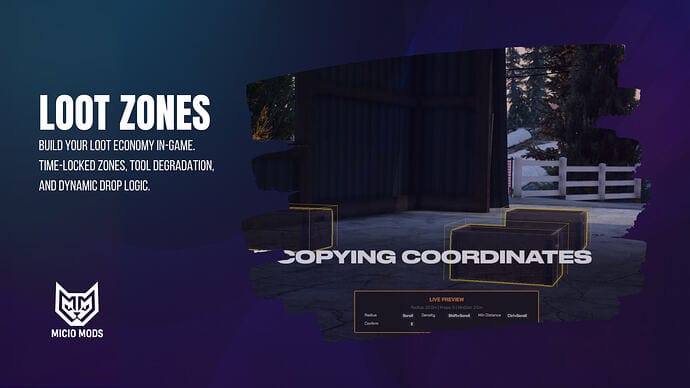 Lootzones — In-Game Zone Loot System — Free FiveM Download