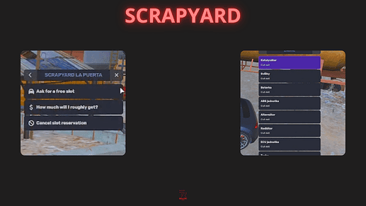 Scrapyard | Renovax Scripts