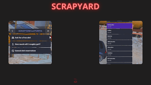 Scrapyard | Renovax Scripts