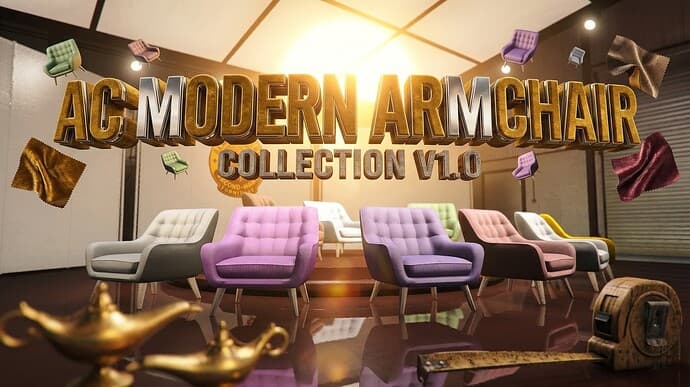 Aladdin's Cave – Free Modern Armchair Prop