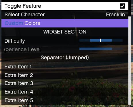 Sigrun - The Mission Creator Style Menu (Scaleform) screenshot 3