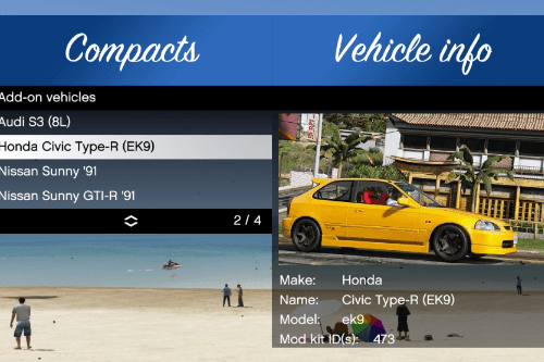 Add-On Vehicle Spawner — Free FiveM Download